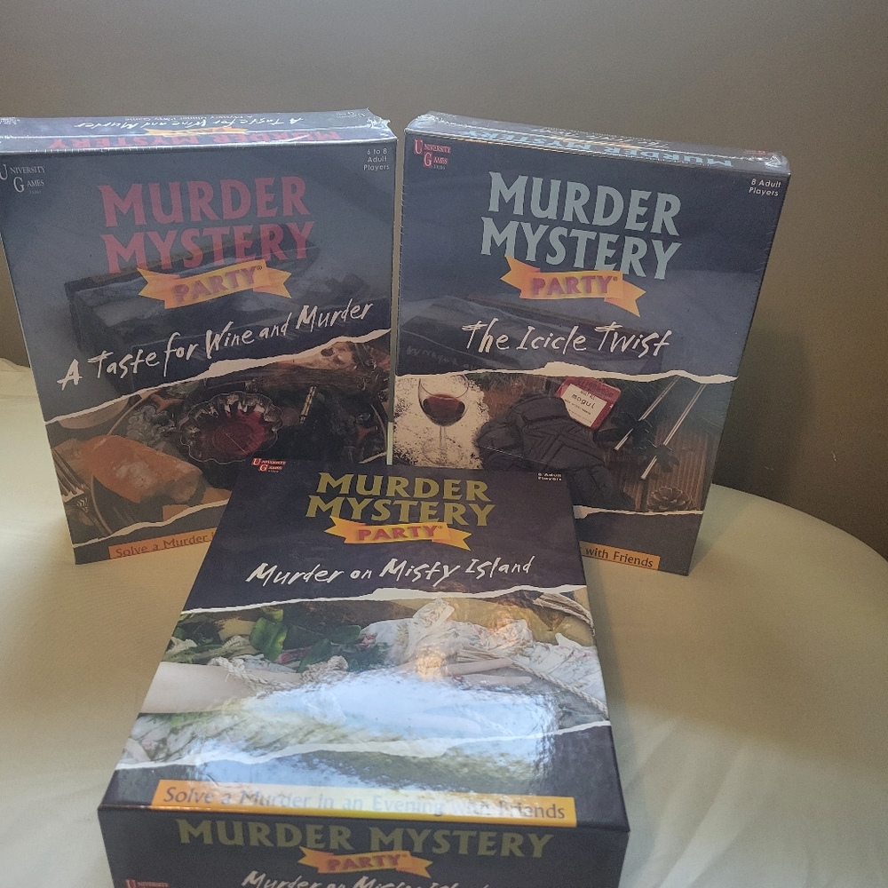 Murder mystery party games